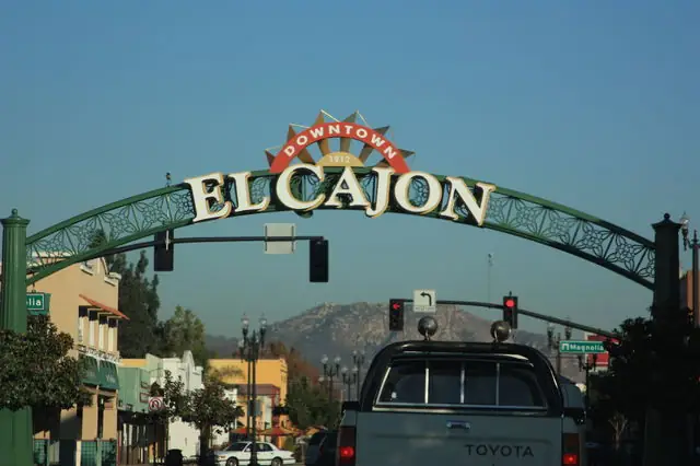 El Cajon, California - from the city Wikipedia article