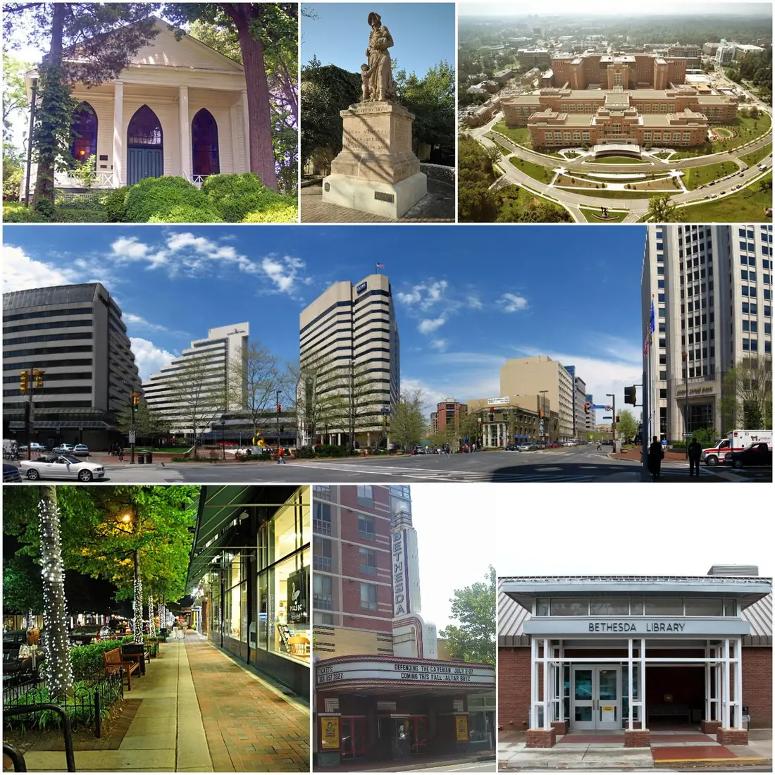 Bethesda, Maryland - from the city Wikipedia article