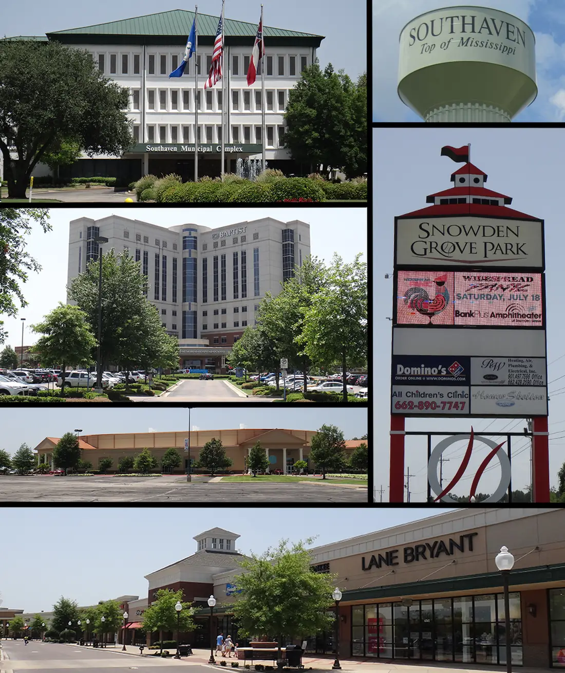 Southaven, Mississippi - from the city Wikipedia article