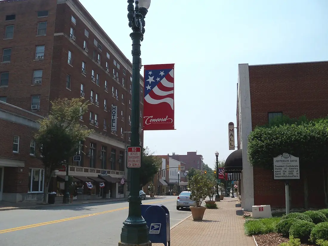 Concord, North Carolina - from the city Wikipedia article