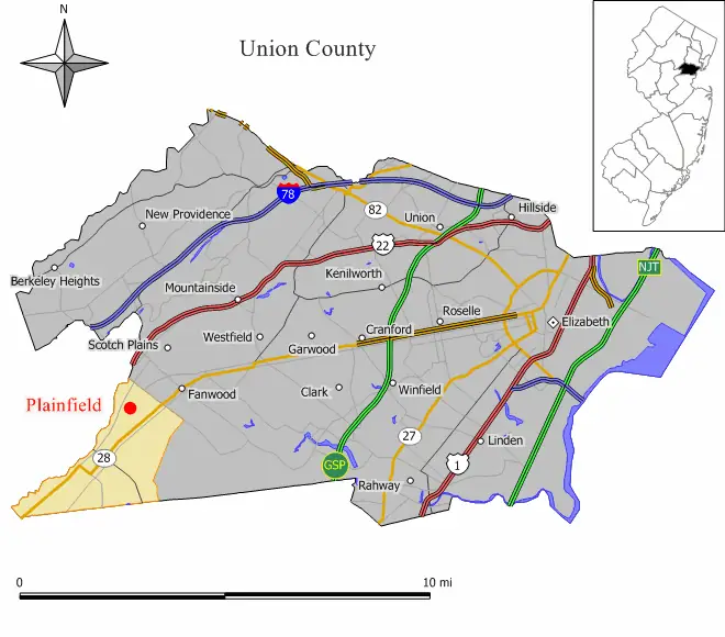 Plainfield, New Jersey - from the city Wikipedia article