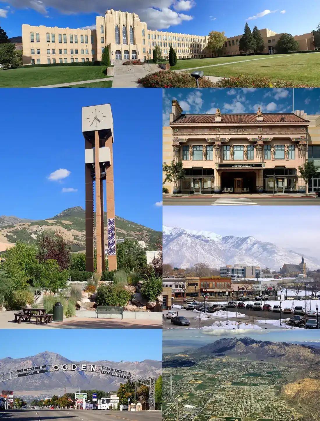 Ogden, Utah - from the city Wikipedia article