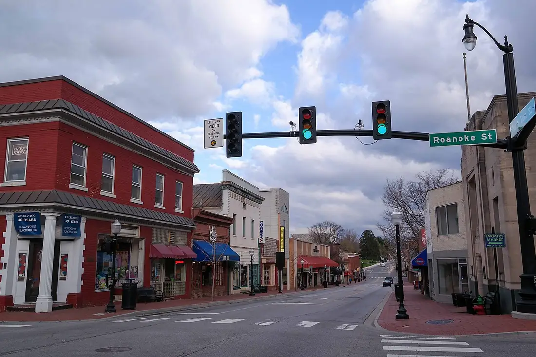 Blacksburg, Virginia - from the city Wikipedia article