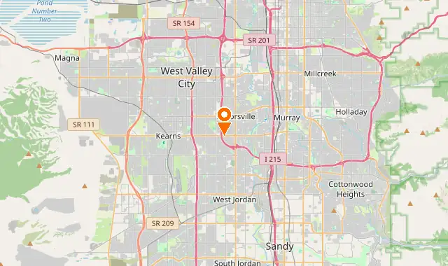 Street map of Taylorsville, UT